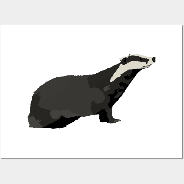 Badger Wall Art by NorseTech